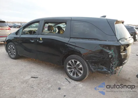 2022 Honda Odyssey Ex-L z USA, uszkodzony, nr VIN 5FNRL6H74NB014589